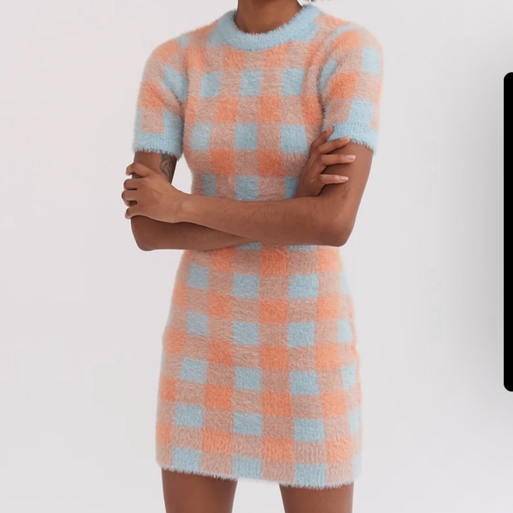 Lazy Oaf Feeling Peachy Knit Dress